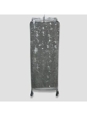 Glitz thick velvet Table Runner shiny Silver Gray Tassel Accents high quality